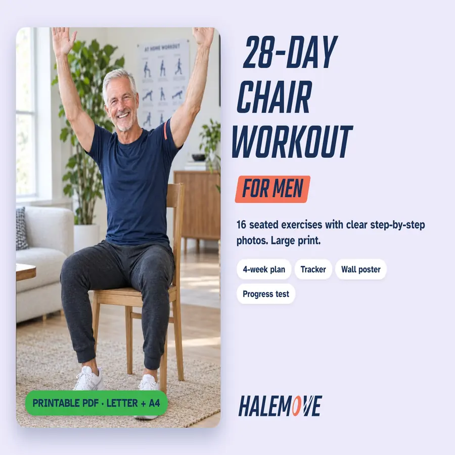 28-Day Chair Workout cover