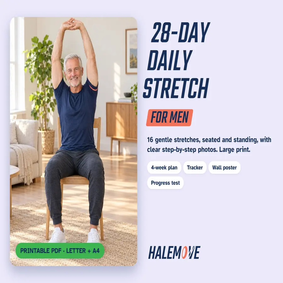 28-Day Daily Stretch cover