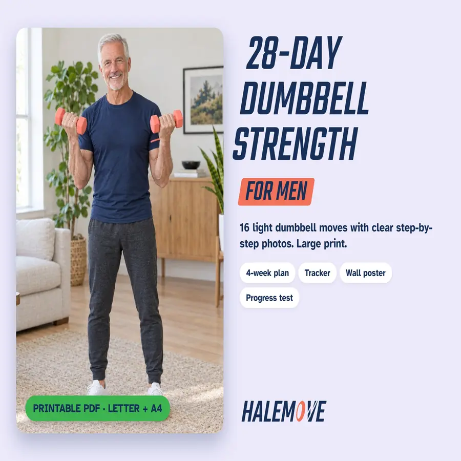 28-Day Dumbbell Strength cover