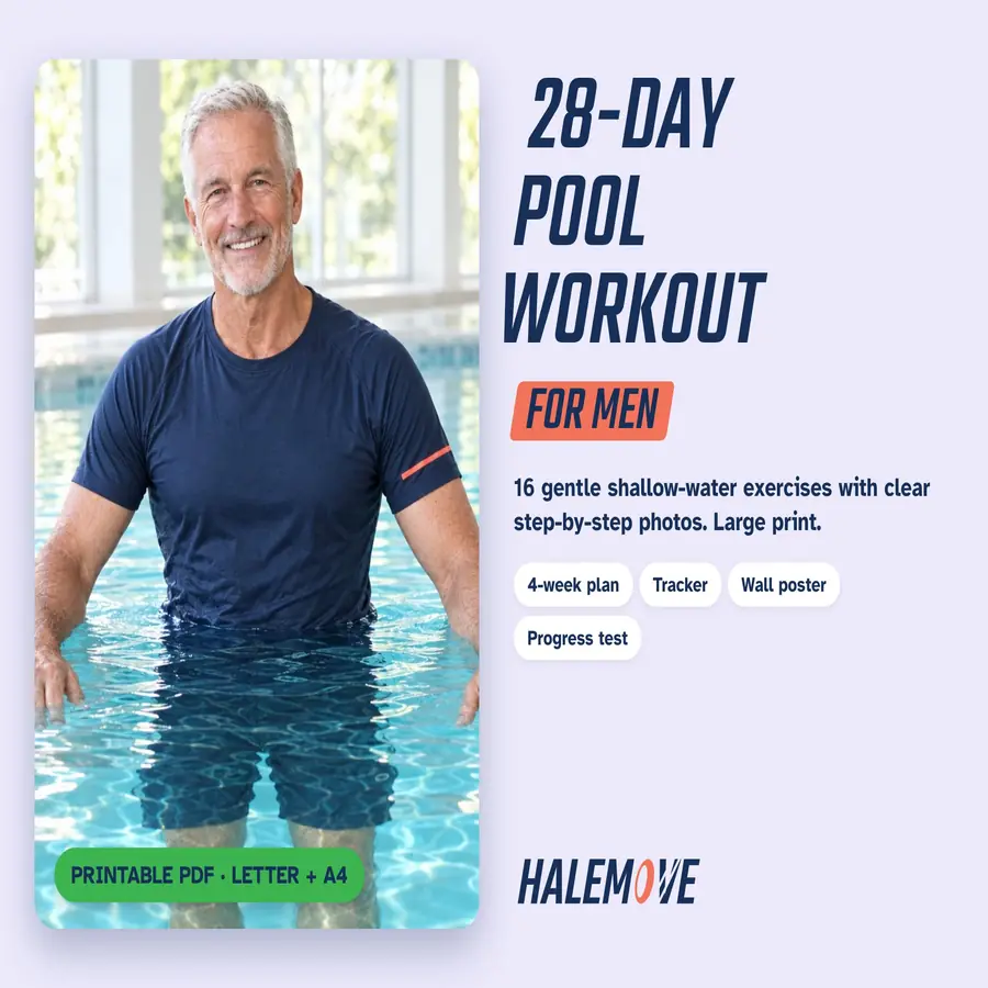 28-Day Pool Workout cover