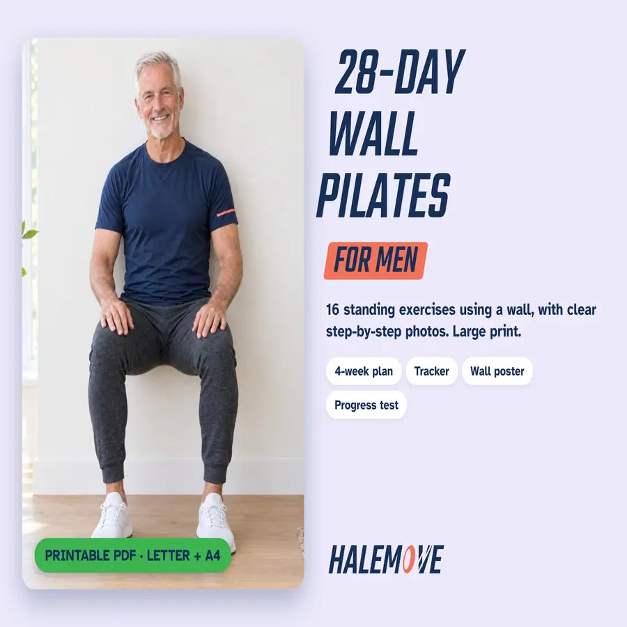 28-Day Wall Pilates cover